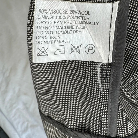 Weekend Max Mara Womens black white Sheath Short Sleeve Back Zipper size medium - Picture 10 of 12